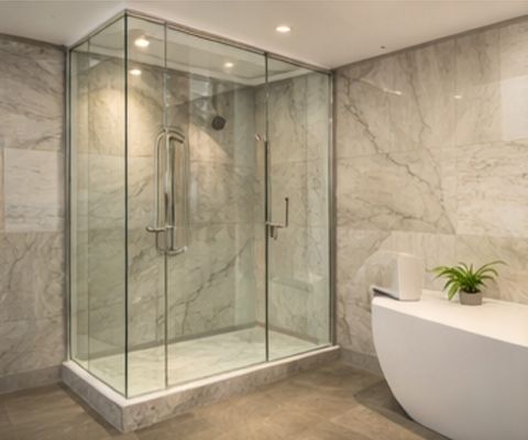 Shower Enclosure System and Glass Railing Vadodara